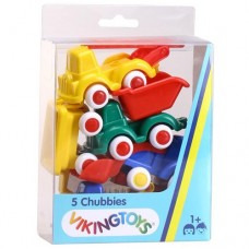 Trucks - Mini Chubbies Gift Box Construction - Viking Toys